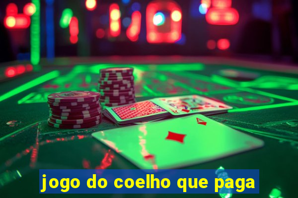 jogo do coelho que paga